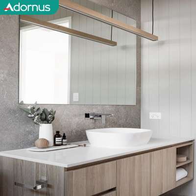 Adornus 96 inch knock down wall mounted plastic glass bathroom vanity sink cabinets vietnam