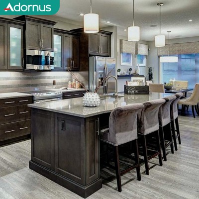 Adornus birch american classic foshan old style luxury solid wood modern kitchen cabinets vietnam