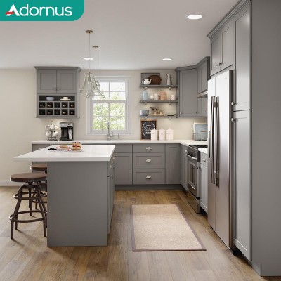 Adornus High Quality Modular Kitchen Room Furniture Guangzhou Design